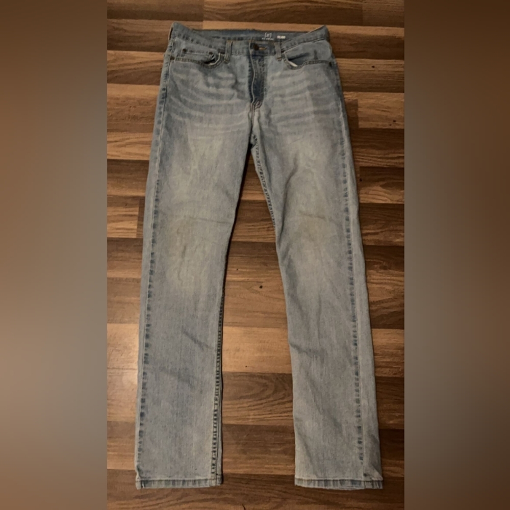 Men's light grey jeans